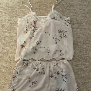 silk pajama set